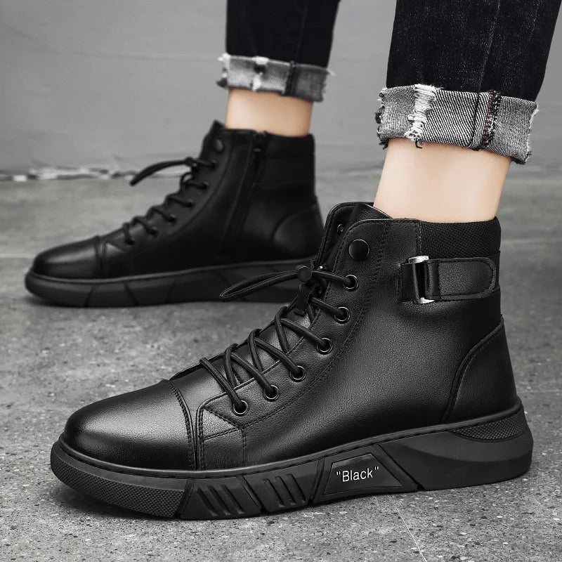 Men's Casual And Versatile Boots | Genuine Leather