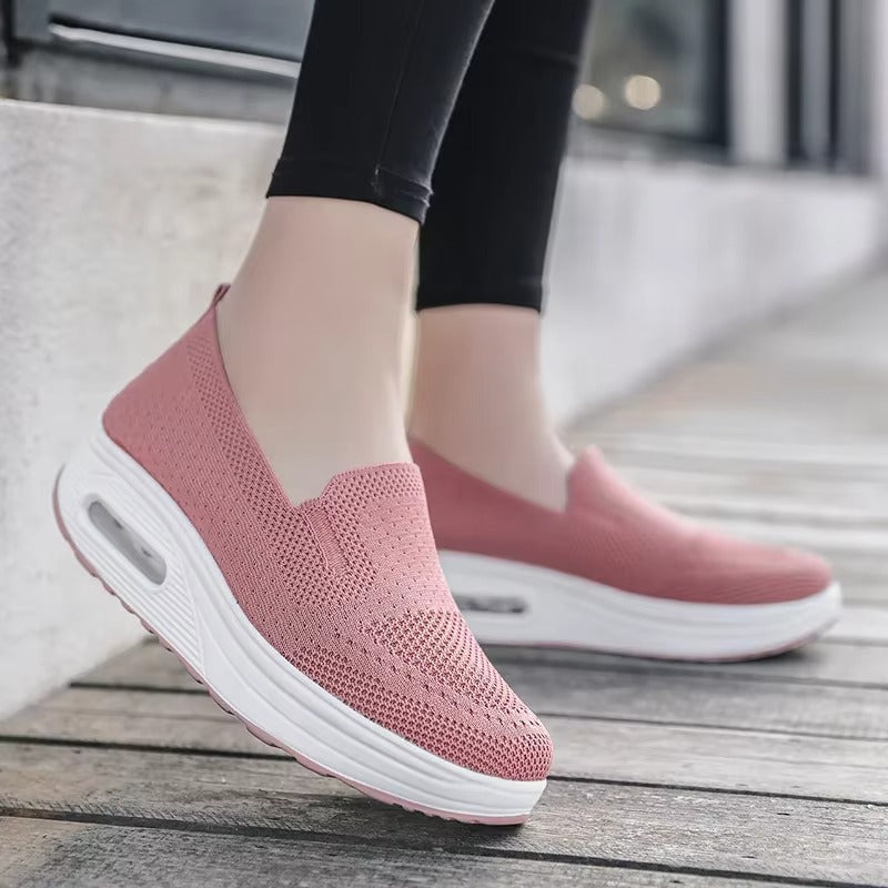 Mesh Slip-On Sneakers for Women