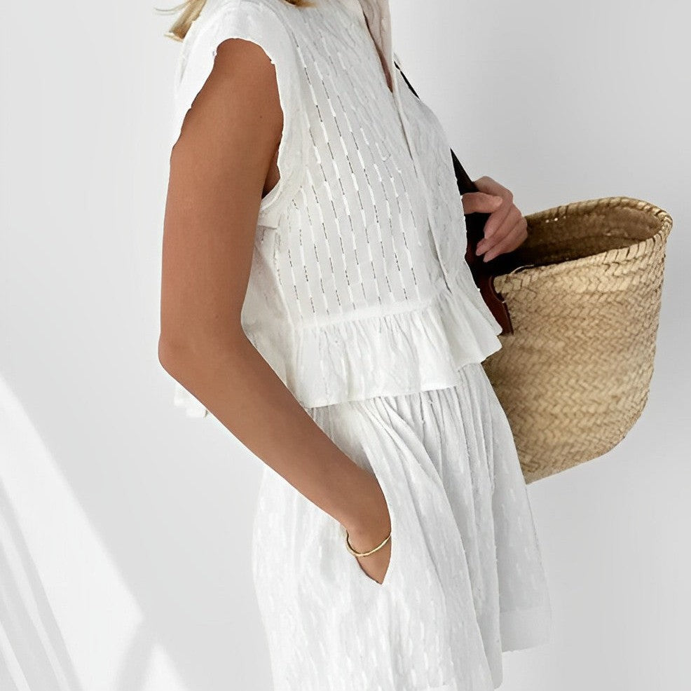 Nala Elegant Structured Dress Set