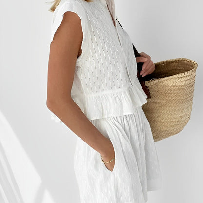 Nala Elegant Structured Dress Set