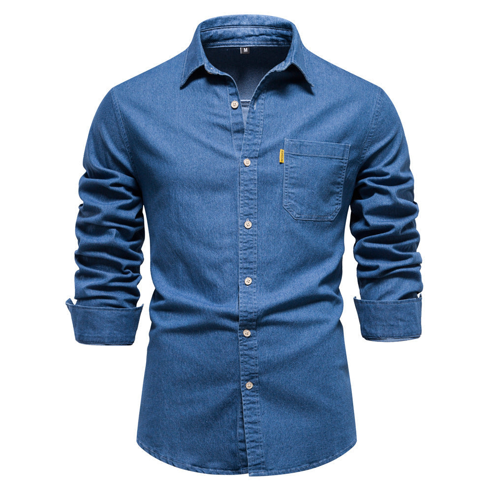 Nikos Denim Shirt for Men