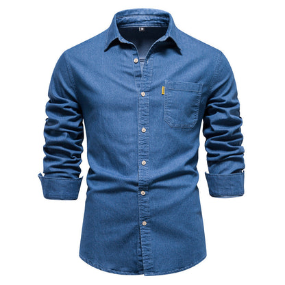 Nikos Denim Shirt for Men