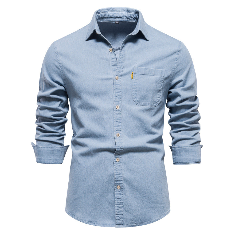 Nikos Denim Shirt for Men