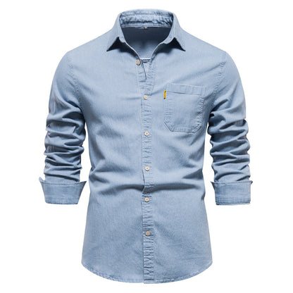 Nikos Denim Shirt for Men