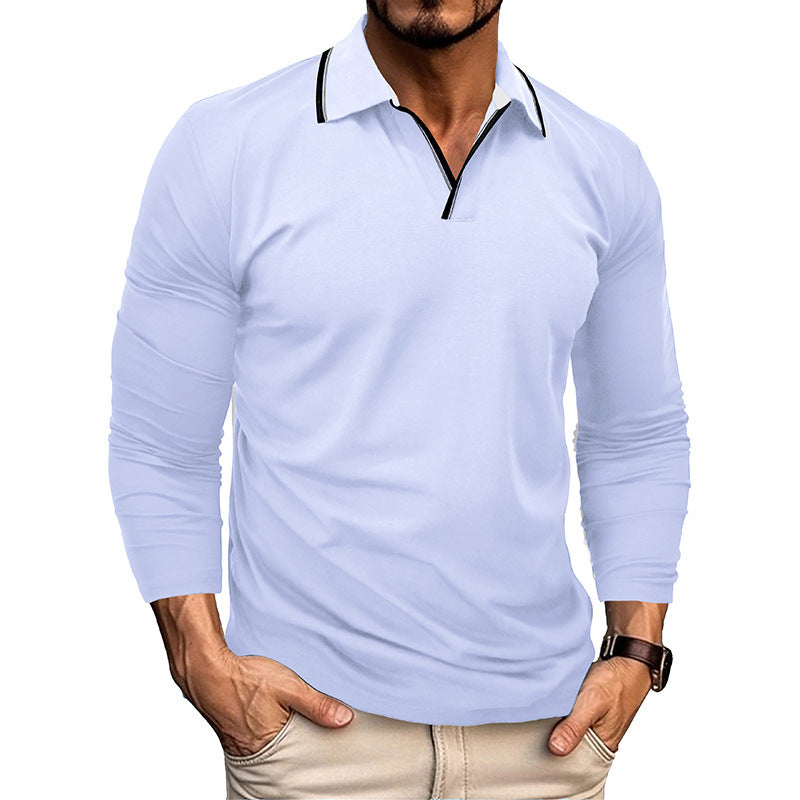 Renswik | Men's V-Neck Shirt - Stylish And Comfortable