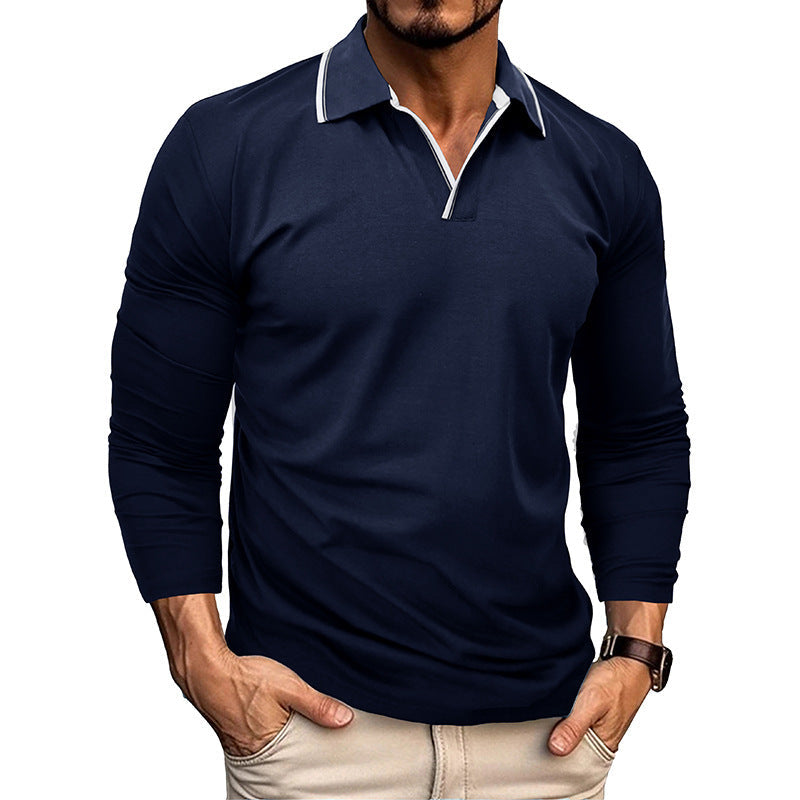 Renswik | Men's V-Neck Shirt - Stylish And Comfortable
