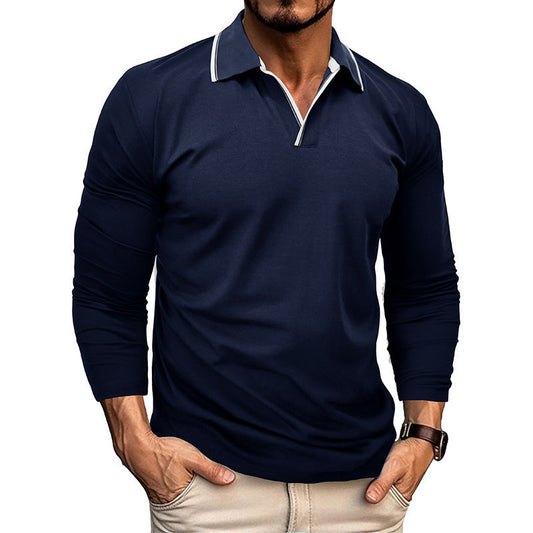 Renswik | Men's V-Neck Shirt - Stylish And Comfortable