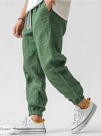 Maxide | Men's Linen Cargo Pants