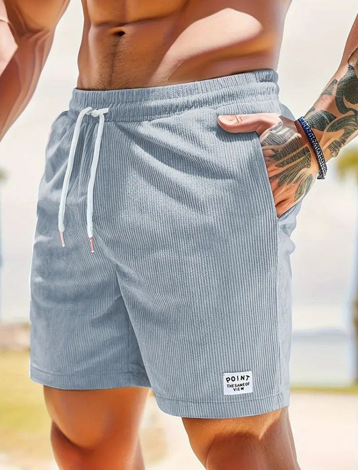 Men's Corduroy Leisure Shorts