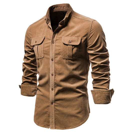 Lievrik | Men's Corduroy Shirt - Stylish, Soft And Suitable For Everyday Wear