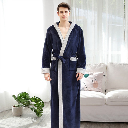 Luxka | Luxurious Hooded Bathrobe For Men