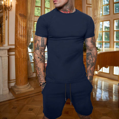 Lesdio | Men's Set For Summer T-Shirt & Shorts In One