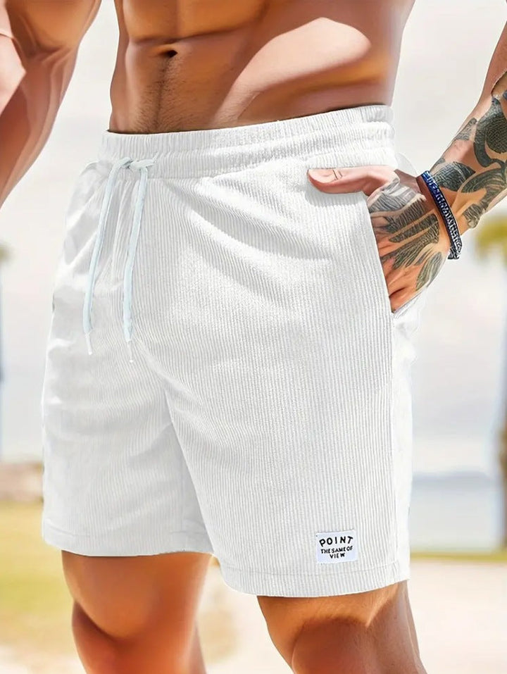 Men's Corduroy Leisure Shorts