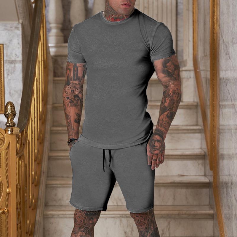 Lesdio | Men's Set For Summer T-Shirt & Shorts In One
