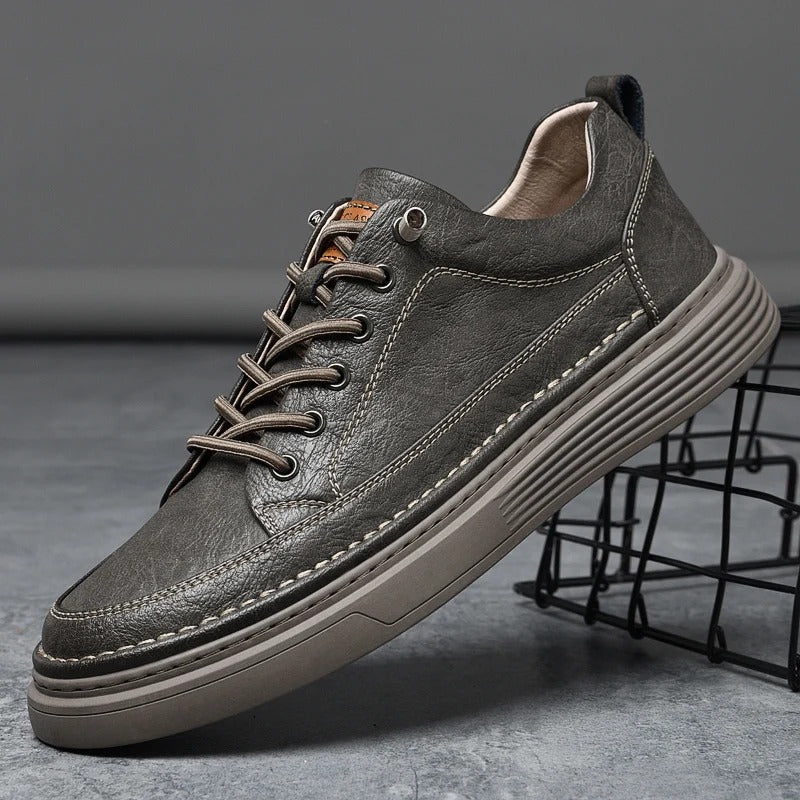 Orthopedic Sneaker Made of Genuine Leather.