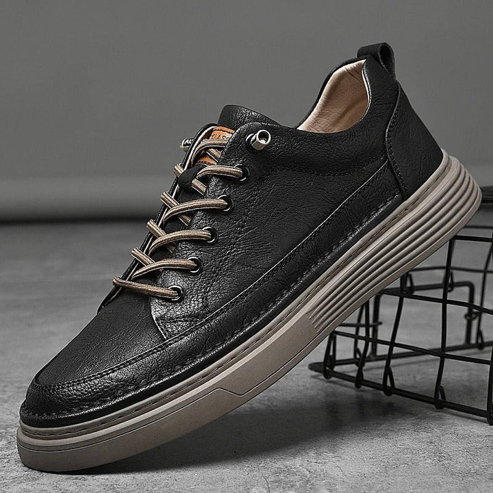 Orthopedic Sneaker Made of Genuine Leather.