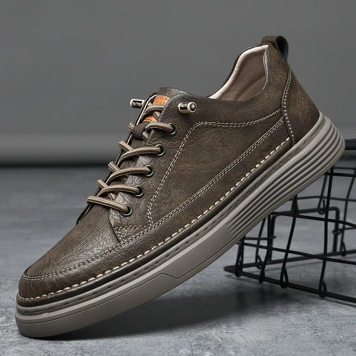Orthopedic Sneaker Made of Genuine Leather.