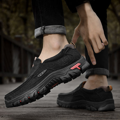 Outdoor transitional boots with orthopedic and extremely comfortable sole