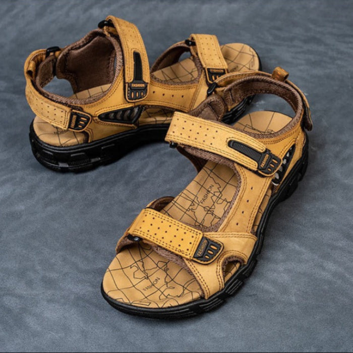 Patterned Sole Sandals for Men