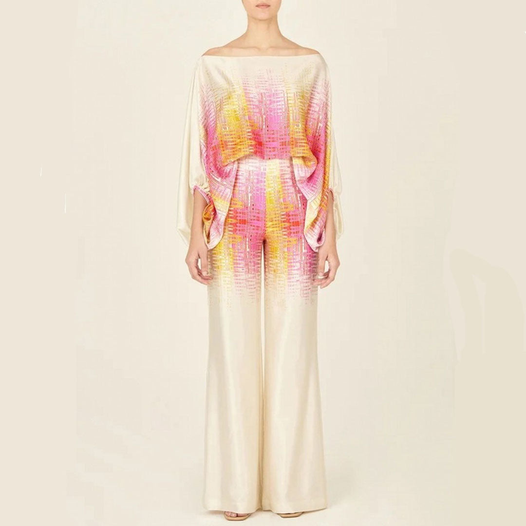 Line | Two-Piece Set Elegant Summer Outfit