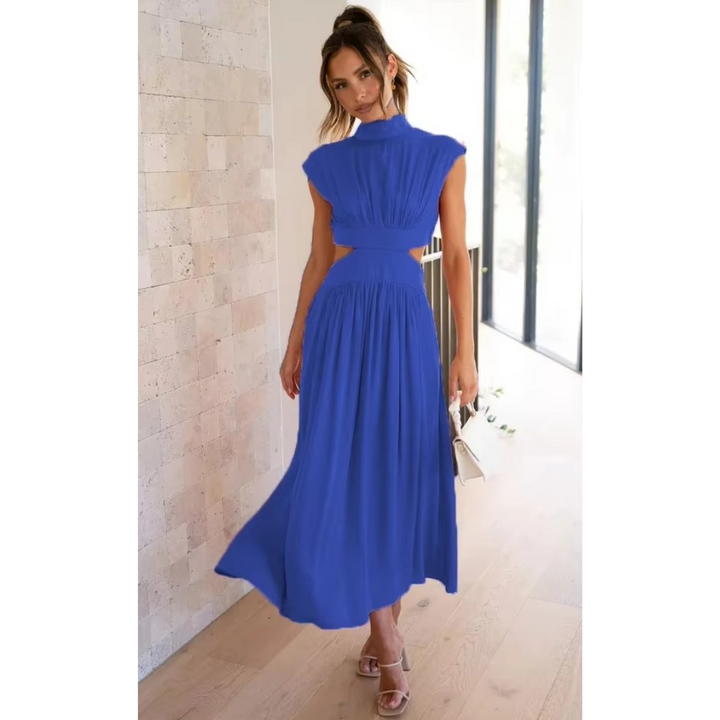 Pocketed Midi Dress for Women