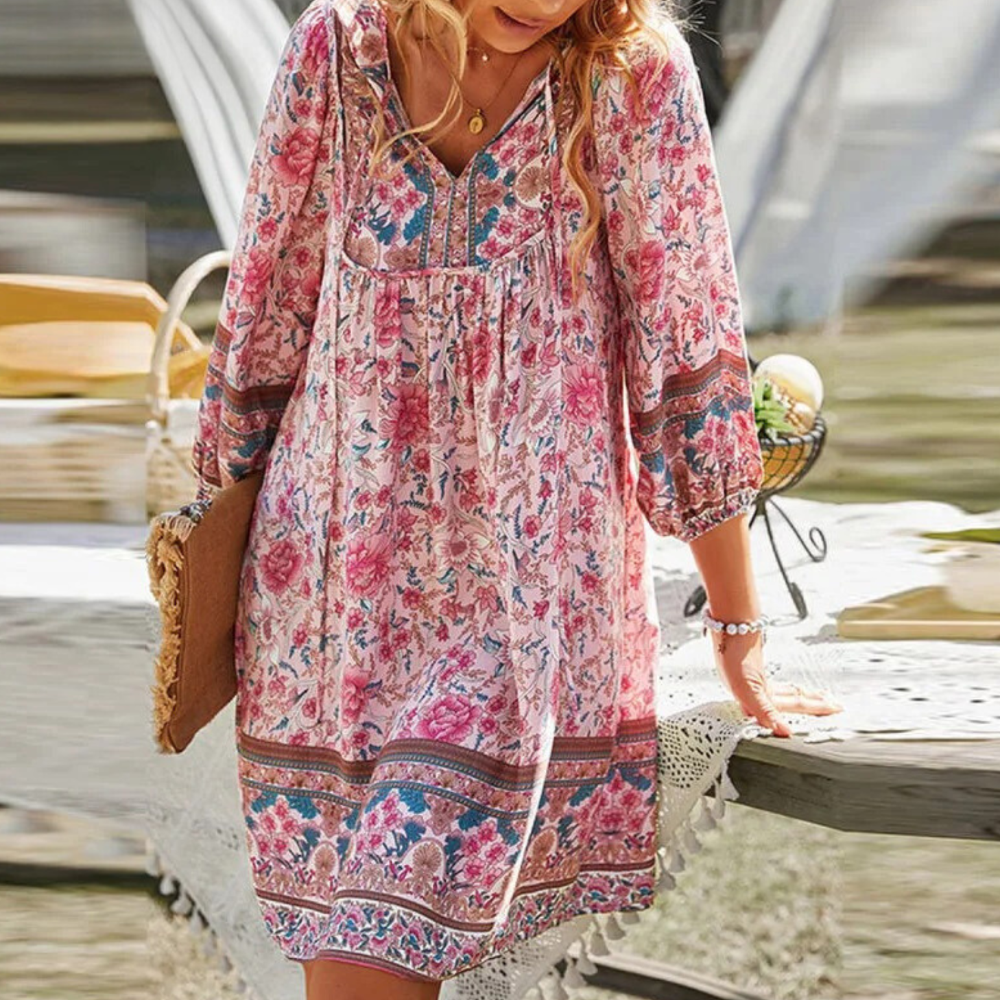 Renia Bohemian dress
