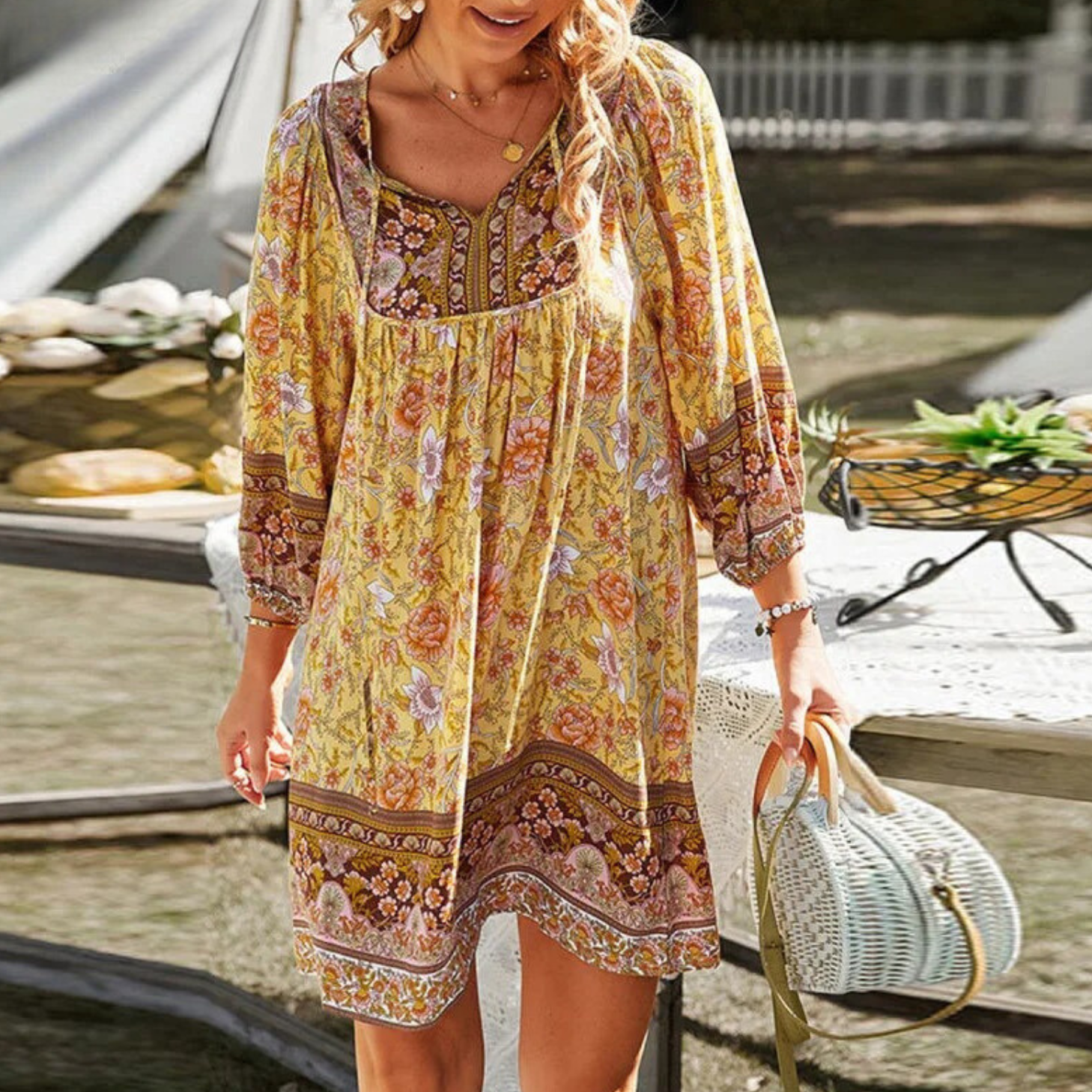 Renia Bohemian dress