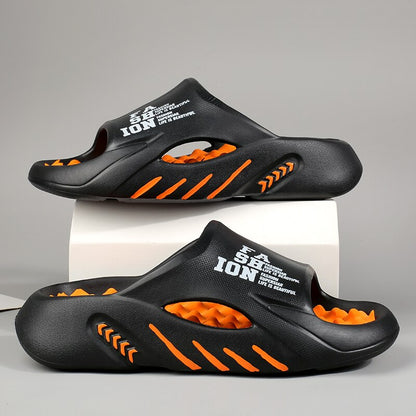 Retro orthopedic house slippers