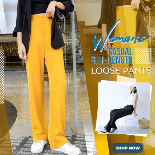 Rivera casual wide leg trousers for women