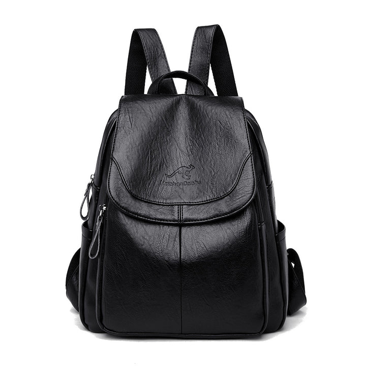 Robust Leather Backpack For Women