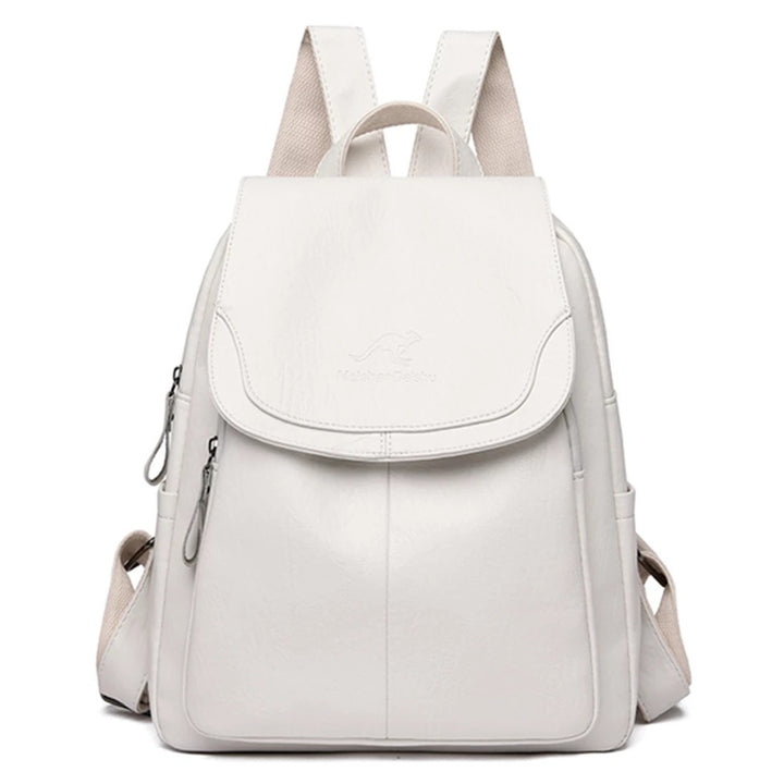 Robust Leather Backpack For Women