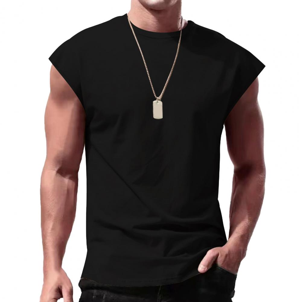 The sleeveless shirt by Rona Mann.