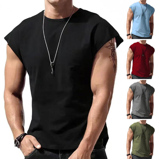 The sleeveless shirt by Rona Mann.