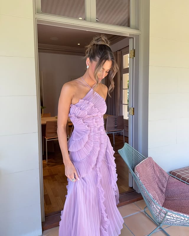 Ruffle Maxi Dress for Women