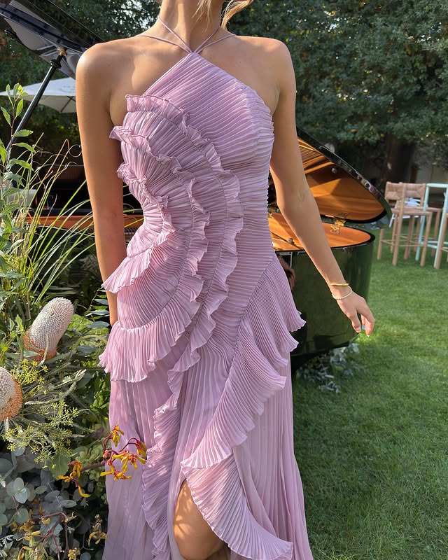 Ruffle Maxi Dress for Women