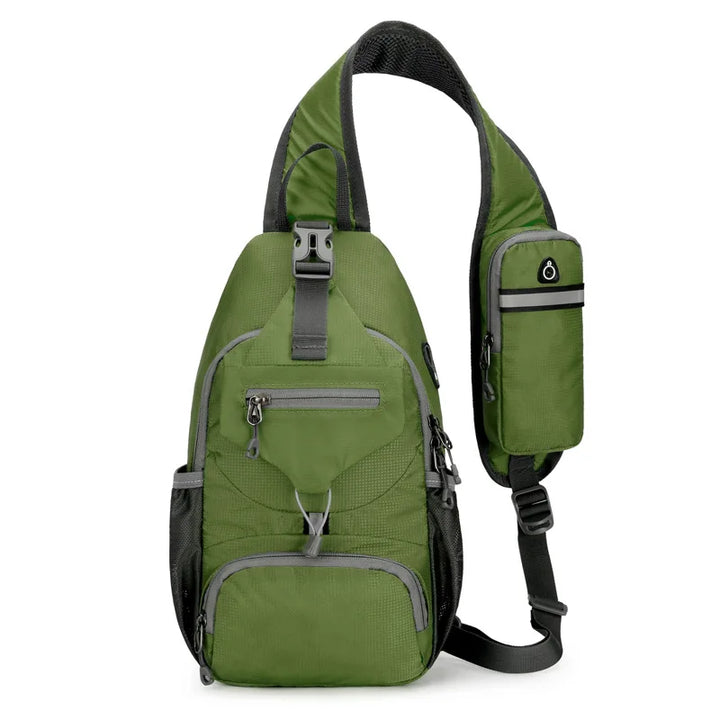 Water Bag With Multiple Pockets For Traveling - Crossbody Bag