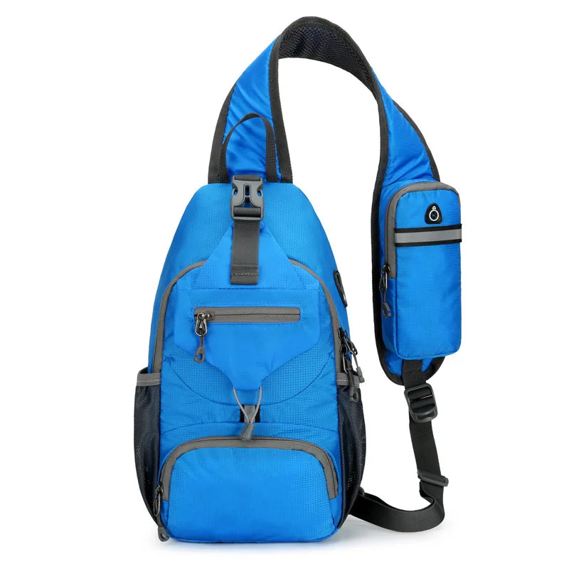 Water Bag With Multiple Pockets For Traveling - Crossbody Bag