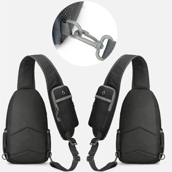 Water Bag With Multiple Pockets For Traveling - Crossbody Bag