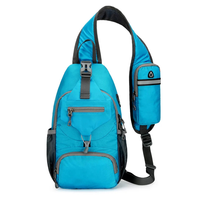 Water Bag With Multiple Pockets For Traveling - Crossbody Bag