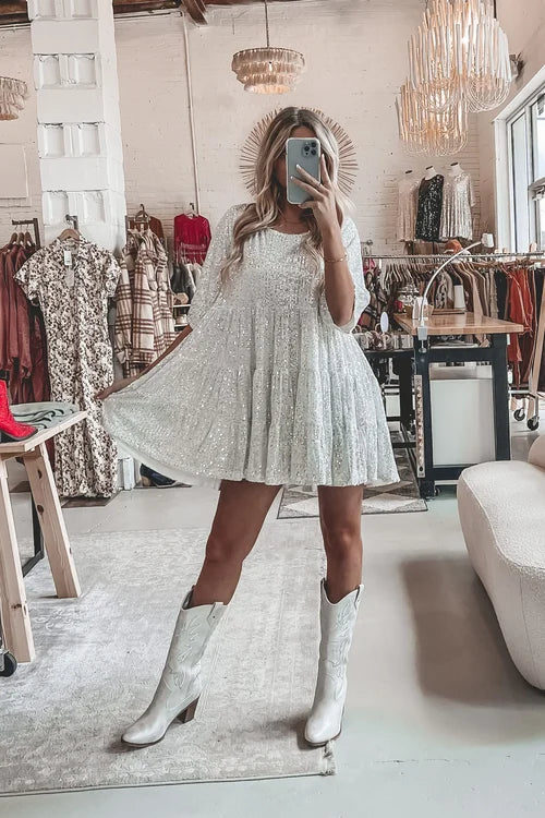 Sequin Mini Dress for Women