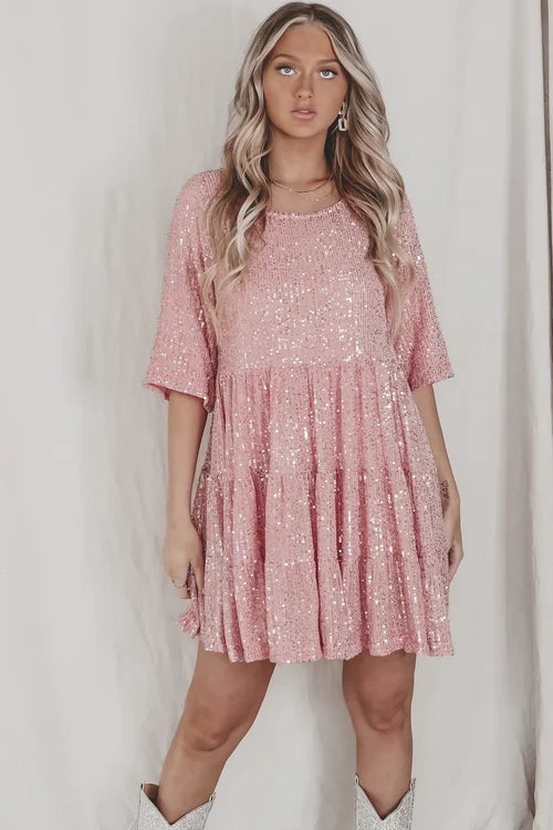 Sequin Mini Dress for Women
