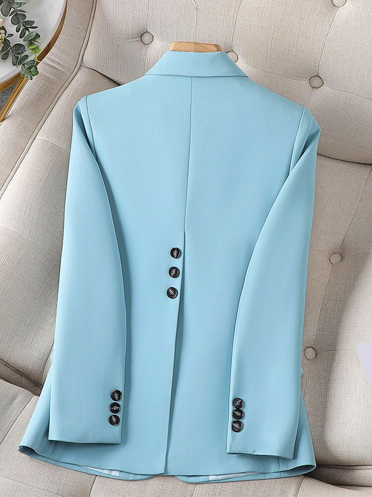 Single-Button Blazer for Women