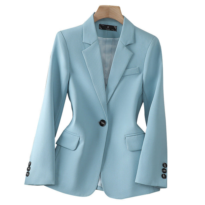 Single-Button Blazer for Women