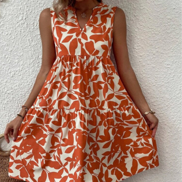 Sleeveless A-Line Summer Dress for Women