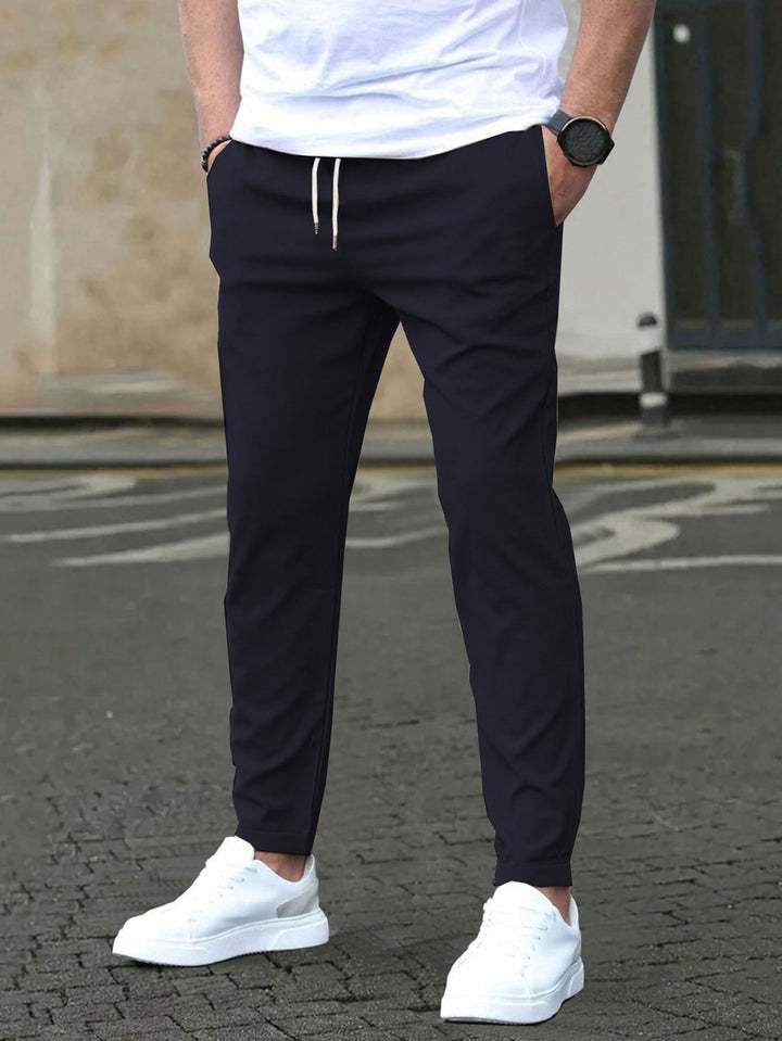 Slim-Fit Stretch Jogger Trousers for Men
