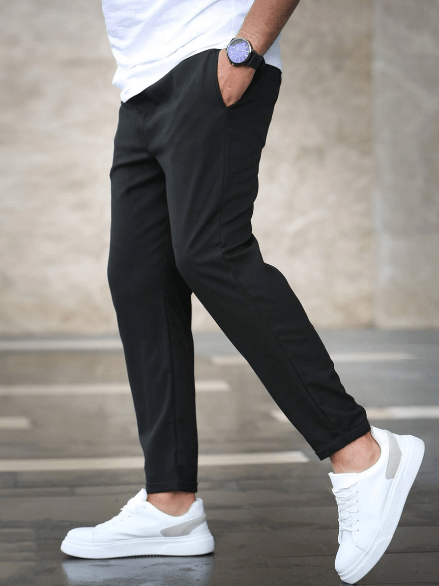 Slim-Fit Stretch Jogger Trousers for Men