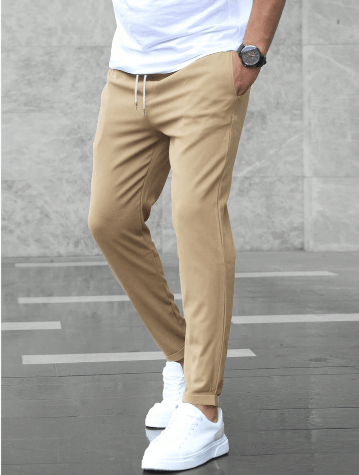 Slim-Fit Stretch Jogger Trousers for Men