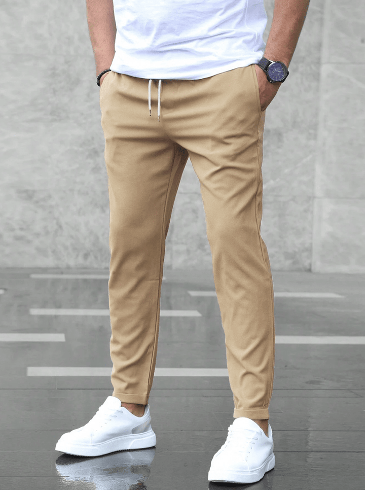 Slim-Fit Stretch Jogger Trousers for Men