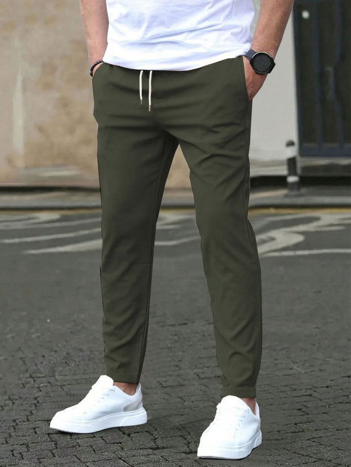 Slim-Fit Stretch Jogger Trousers for Men