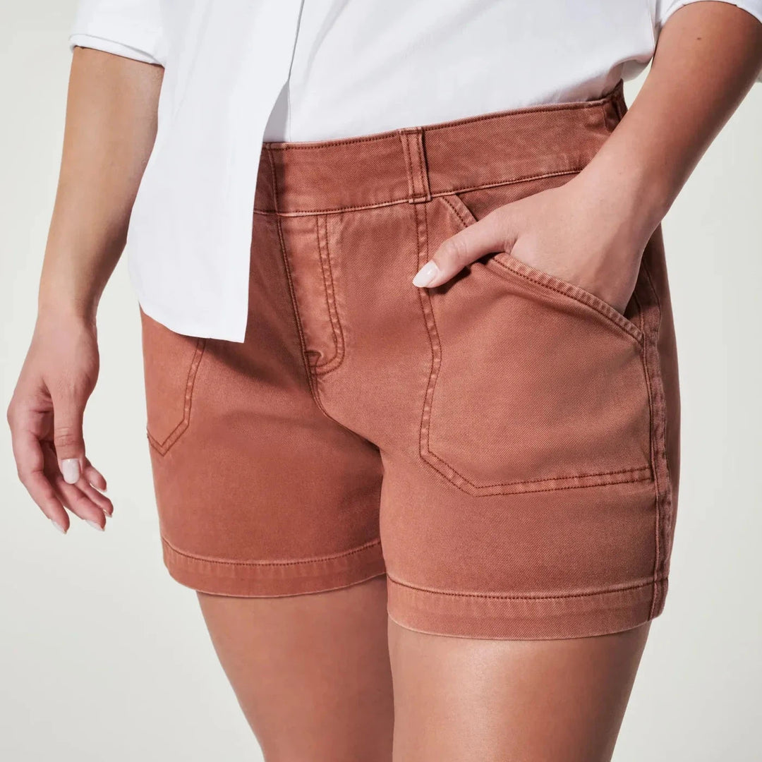 Stretch Twill Shorts For Women